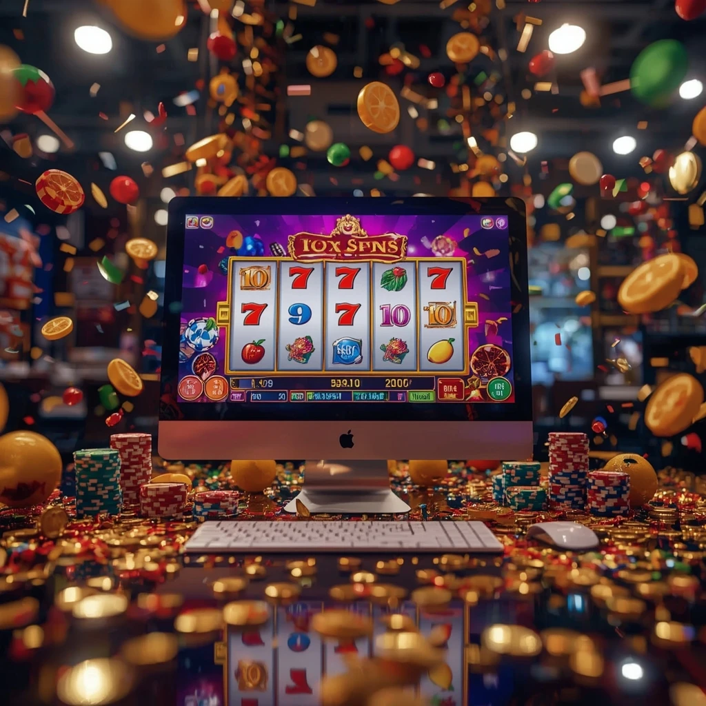 máquinas tragamonedas en la pantalla RICHY CASINO